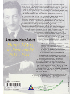 La lutte contre le chômage à Vichy - Henri Maux, le Juste oublié 1939-1944 2