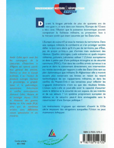 Défense et Sécurité Internationale face aux défis du XXIe siècle