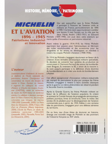 Michelin et l'aviation 1896-1945 - Patriotisme industriel et innovation