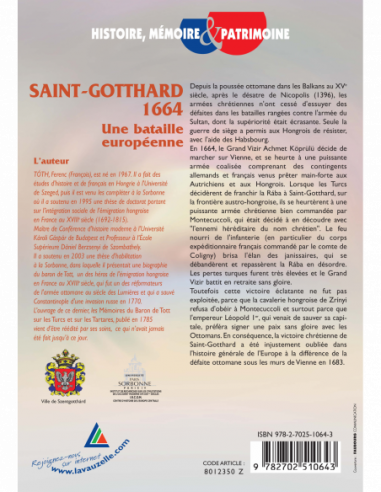 Saint-Gotthard 1664 - Une bataille européenne