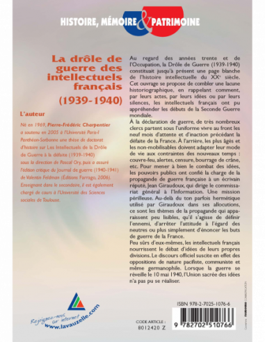 La drôle de guerre des intellectuels français (1939-1940)