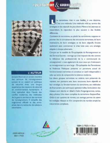 Encyclopédie des Terrorismes et Violences Organisées