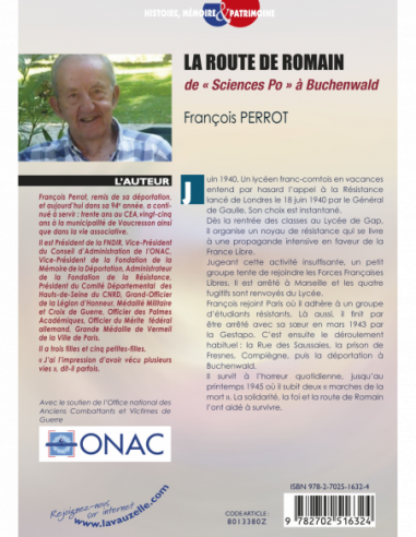 La Route de Romain de Sciences Po à Buchenwald