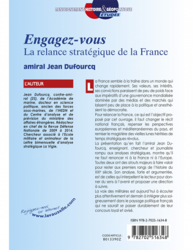 Engagez-vous - La relance stratégique de la France