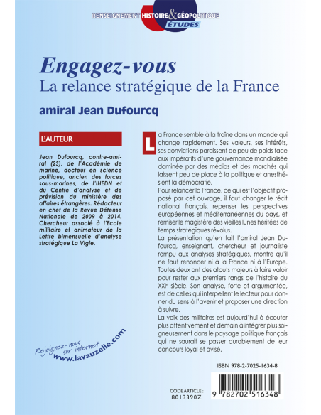 Engagez-vous - La relance stratégique de la France