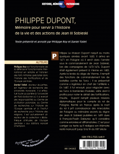 Philippe Dupont, Mémoire pour servir à l'histoire de la vie et des actions de Jean III Sobieski 2