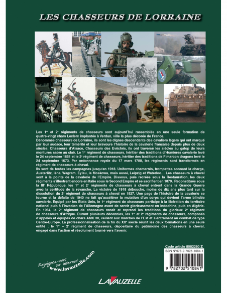 1er - 2e Régiment de Chasseurs - Les Chasseurs de Lorraine