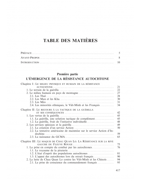 Guerre Secrète en Indochine - Les maquis autochtones face au Viêt-Minh 1950-1955 Guerre Secrète en Indochine - Les maquis autochtones face au Viêt-Minh 1950-1955