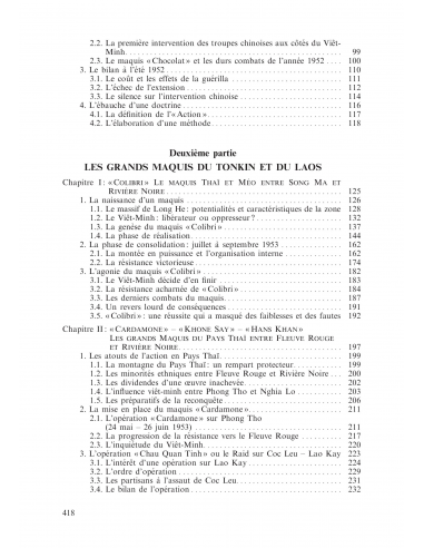 Guerre Secrète en Indochine - Les maquis autochtones face au Viêt-Minh 1950-1955
