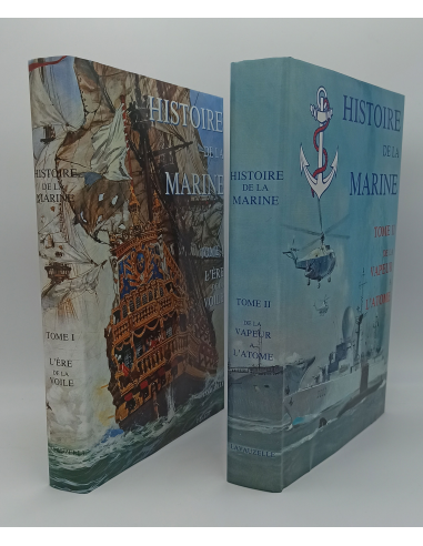 Histoire de la marine - 2 volumes