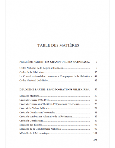 Guide pratique des décorations françaises actuelles - Edition 2015