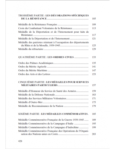 Guide pratique des décorations françaises actuelles - Edition 2015