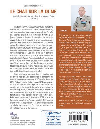 Le chat sur la dune - Journal de marche et d'opérations d'un officier français au Sahel (2013 - 2022)