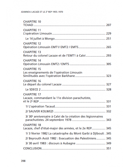Jeannou Lacaze et le 2e REP - 1955-1970 - « Calvi mon ami » Jeannou Lacaze et le 2e REP - 1955-1970 - « Calvi mon ami »