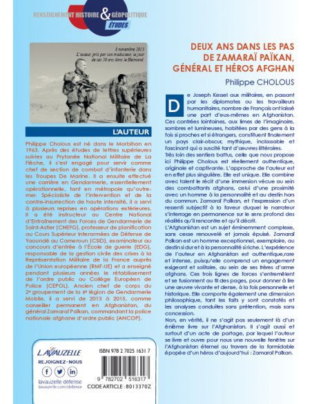 Deux ans dans les pas de Zamaraï Païkan, général et héros afghan Deux ans dans les pas de Zamaraï Païkan, général et héros afghan