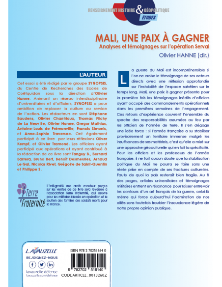 Mali, une paix à gagner Mali, une paix à gagner