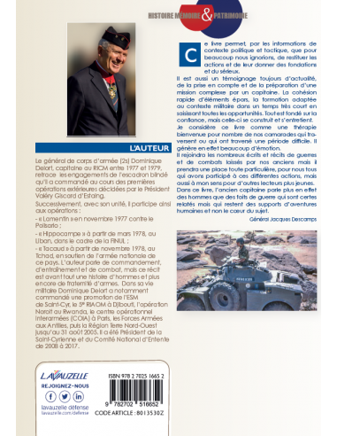 L'Escadron Bleu - Liban-Tchad (1977-1979)