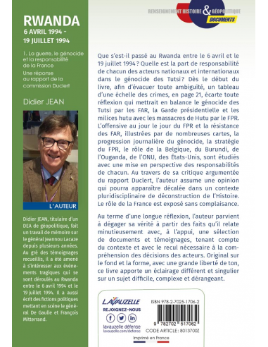 Rwanda (6 avril 1994 - 19 juillet 1994) - 1. La guerre, le génocide et la responsabilité de la France