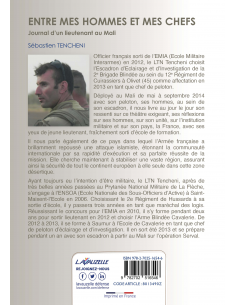 Entre mes hommes et mes Chefs - Journal d'un lieutenant au Mali - Sébastien TENCHENI 2
