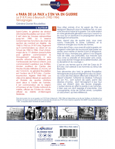 « Para de la paix » s'en va en guerre - Le 3e R.P.I.Ma à Beyrouth (1982-1984) - Témoignages