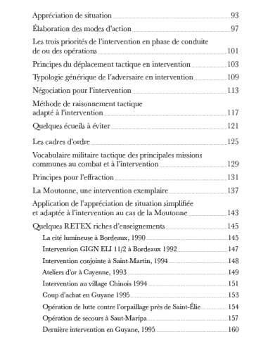 Esprit de décision. Approche militaire de l'intervention professionnelle et spécialisée
