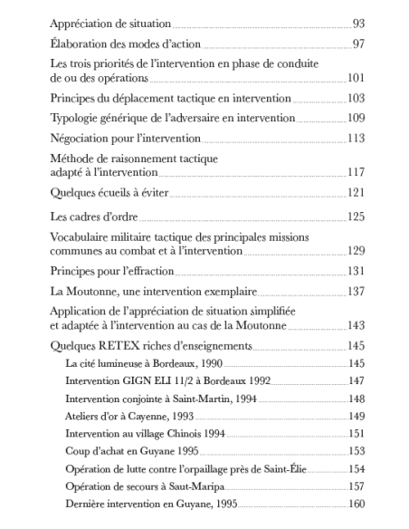 Esprit de décision. Approche militaire de l'intervention professionnelle et spécialisée