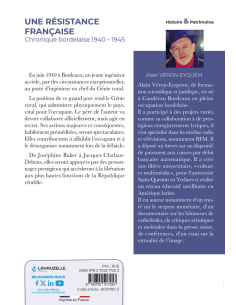 Une résistance française - Chronique bordelaise 1940 - 1945 2