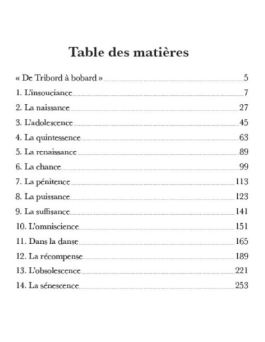 De tribord à bobard