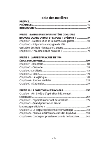 La révolution militaire de l’an II, 1794 entre Flandres et Moselle