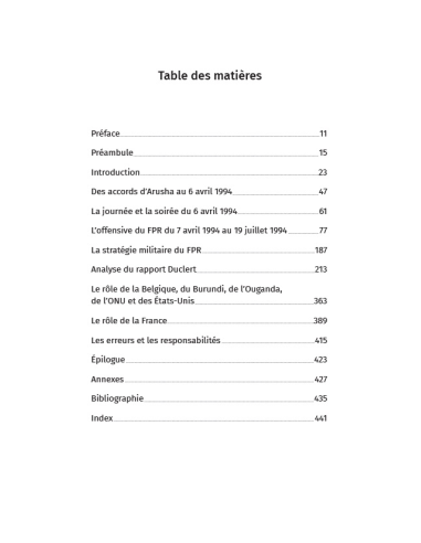 Rwanda (6 avril 1994 - 19 juillet 1994) - 1. La guerre, le génocide et la responsabilité de la France