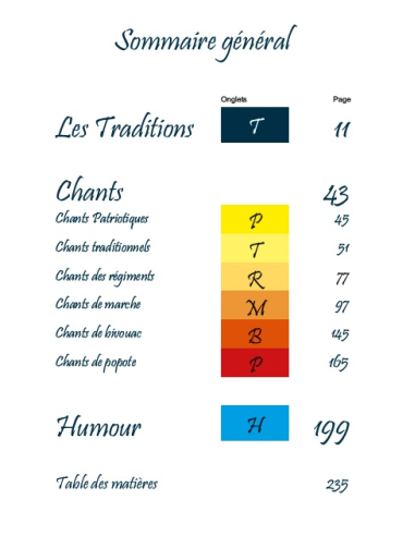 Chants et Traditions Troupes de Marine
