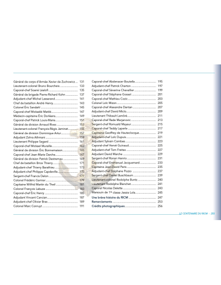 100 portraits pour un centenaire - RICM