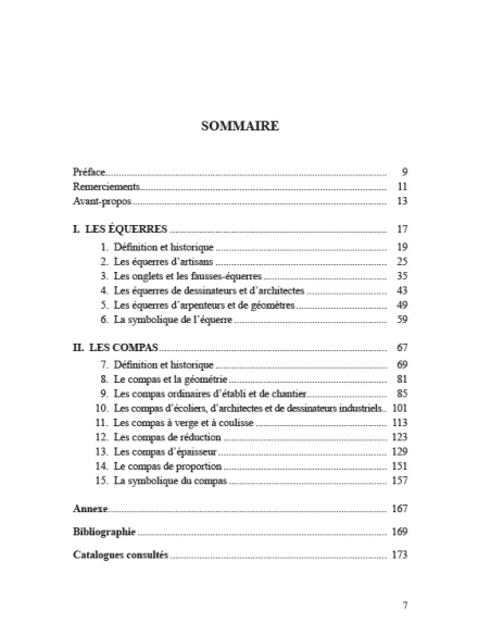 Des équerres et des compas