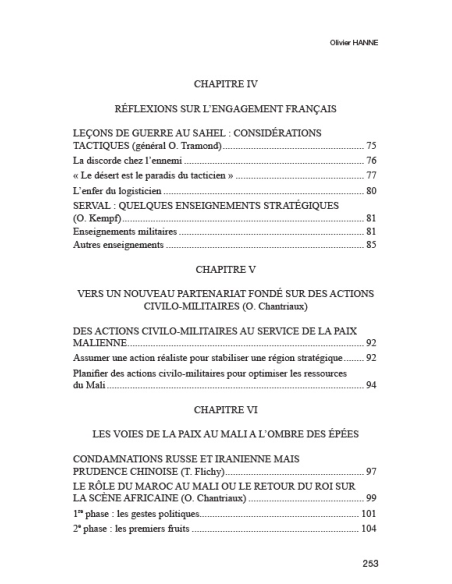 Mali, une paix à gagner