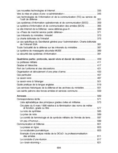 Guide pratique de correspondance militaire, communication et relations publiques