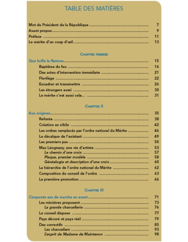 Ordre National du Mérite