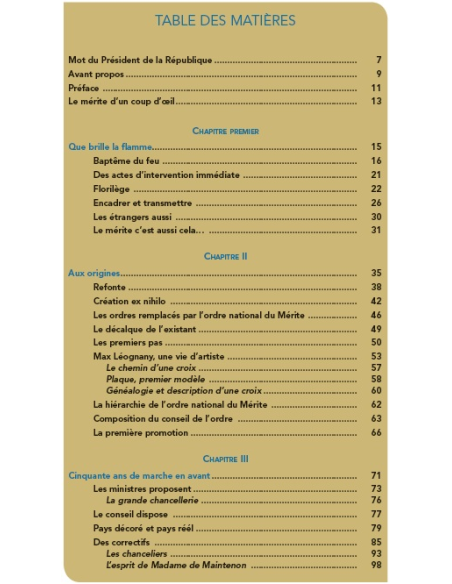 Ordre National du Mérite