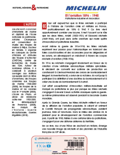 Michelin et l'aviation 1896-1945 - Patriotisme industriel et innovation 2