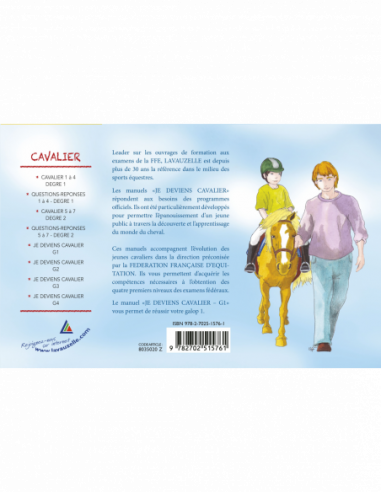 Je deviens cavalier - Galop 1