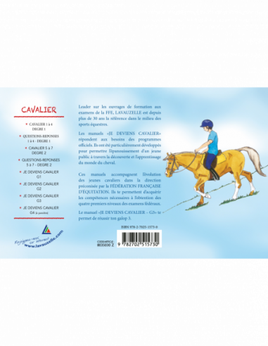 Je deviens cavalier - Galop 3