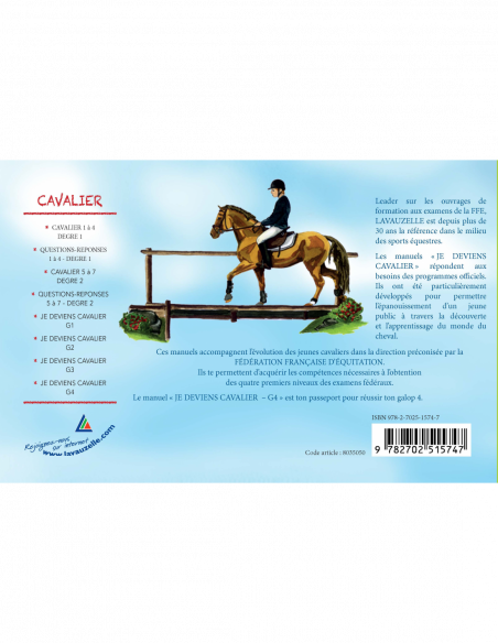 Je deviens cavalier - Galop 4