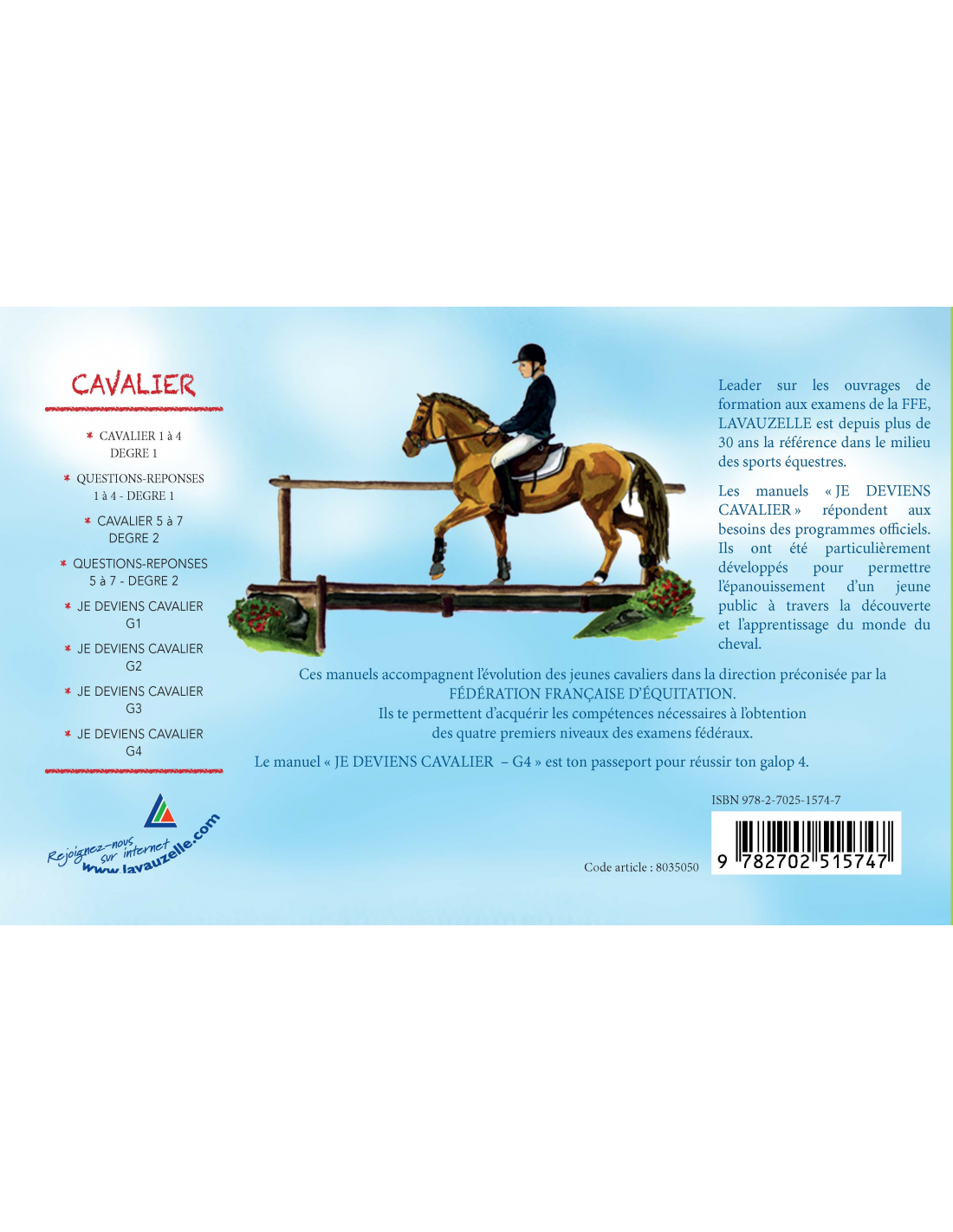 Qu'est-ce que le Galop 2 en équitation ?