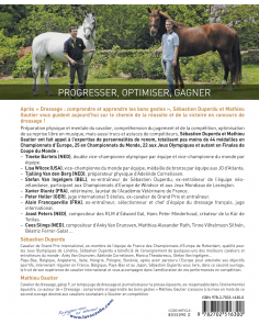 Dressage et Compétition - Progresser, optimiser, gagner 2