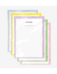 Paquet de 25 chemises à film transparent DOBLIS® 2