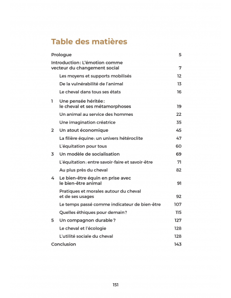 Sommaire Le cheval dans tous ses états - Le bien-être équin en question