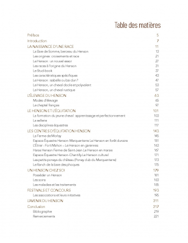 Sommaire Le Henson