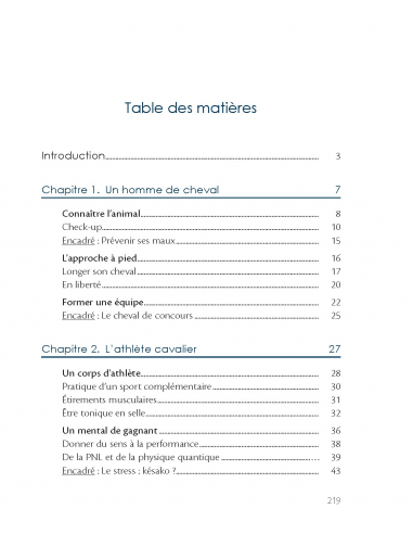 Sommaire Ma méthode pour Gagner