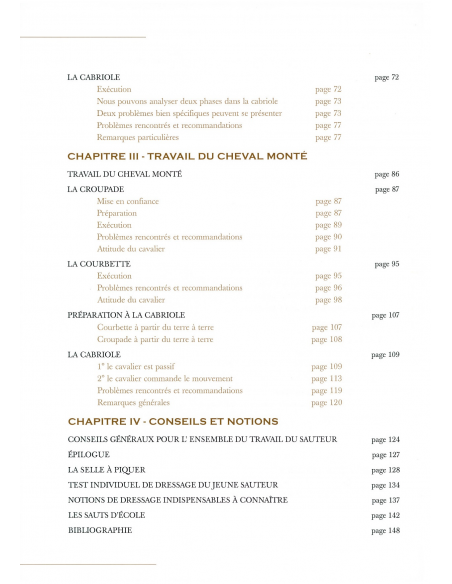 Sommaire Sauteurs en Liberté