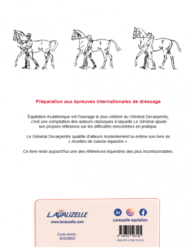 Equitation Académique - Général Decarpentry