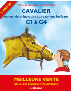 Cavalier - Manuel de préparation aux examens fédéraux galops 1 à 4
